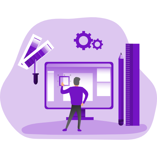 Web Development illusration