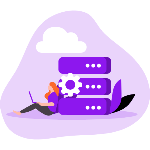 Cloud Hosting illusration